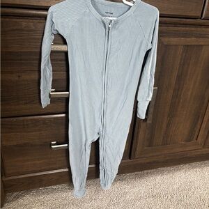 Little Sleepies Ribbed Light Fog PJs - 18/24 months